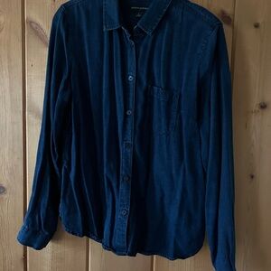 Banana Republic Dark Blue Casual Shirt